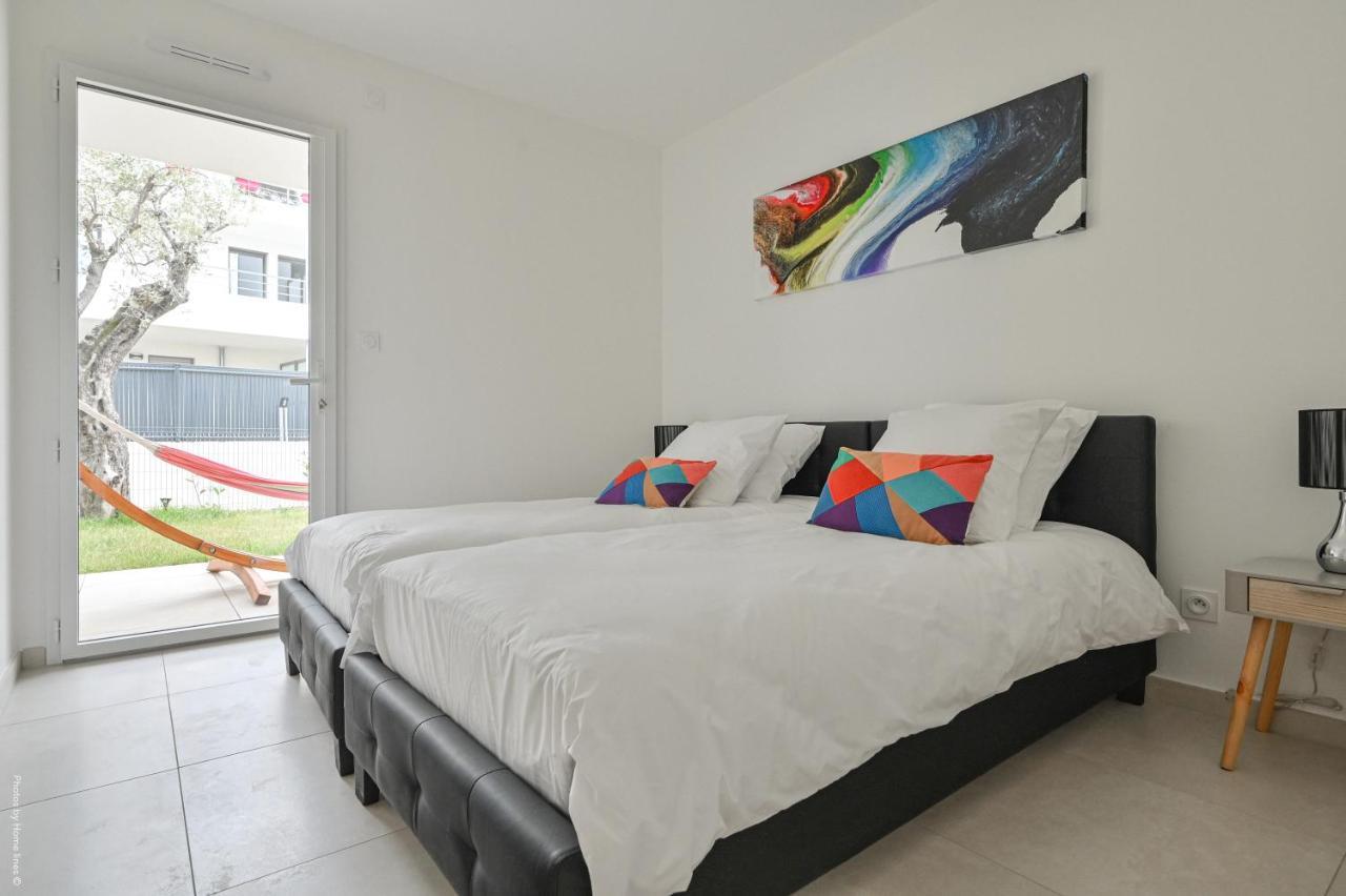 T4 Neuf - Jardin-Terrasse Et Piscine - Acces Direct Plages Et Centre Village - App C 12 Saint-Cyr-sur-Mer Exterior photo