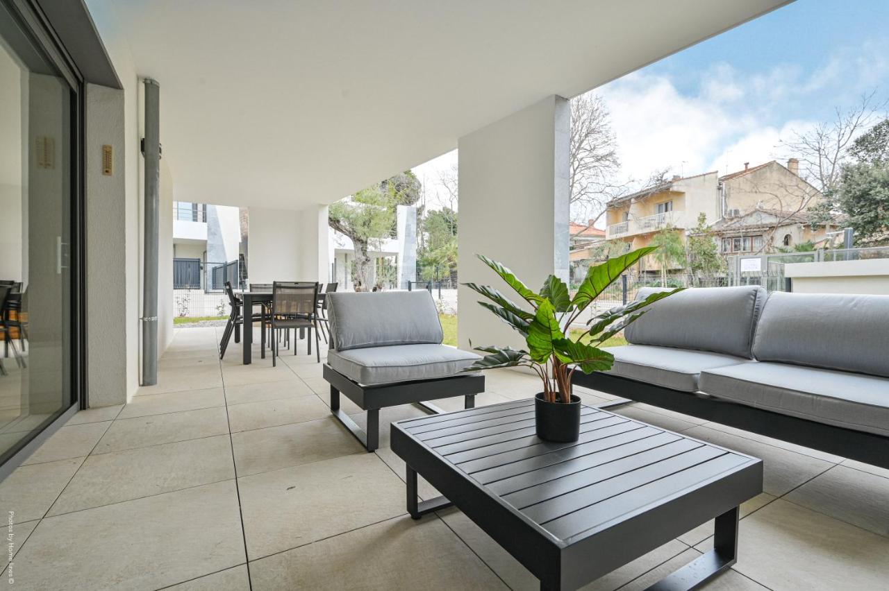 T4 Neuf - Jardin-Terrasse Et Piscine - Acces Direct Plages Et Centre Village - App C 12 Saint-Cyr-sur-Mer Exterior photo